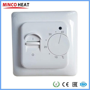 Planet Gates Electric Floor Heating Room Thermostat Manual Warm Floor Cable Use Termostat 220V 16A Temperature Controller Instrument (1PC)