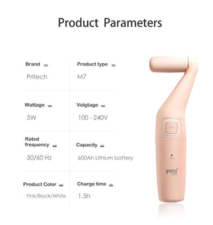 Planet Gates Electric Foot Grinder Vacuum Callus Remover Foot Pedicure Tools Rechargeable Foot Files Clean Tools Polished Nails For Dead Skin