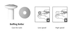 Planet Gates Electric Foot Grinder Vacuum Callus Remover Foot Pedicure Tools Rechargeable Foot Files Clean Tools Polished Nails For Dead Skin