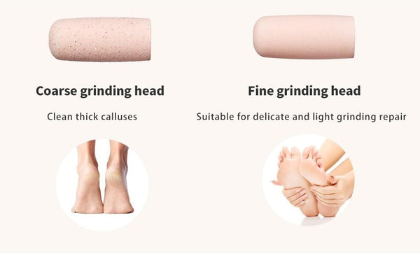 Planet Gates Electric Foot Grinder Vacuum Callus Remover Foot Pedicure Tools Rechargeable Foot Files Clean Tools Polished Nails For Dead Skin