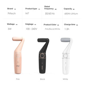 Planet Gates Electric Foot Grinder Vacuum Callus Remover Foot Pedicure Tools Rechargeable Foot Files Clean Tools Polished Nails For Dead Skin