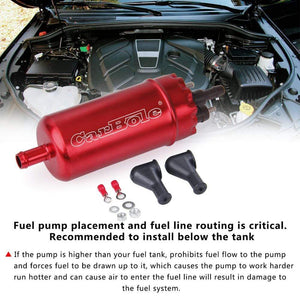 Planet Gates Electric Fuel Pump 125PSI 135 ltr/h Oil Transfer High Pressure Inline 0580464070