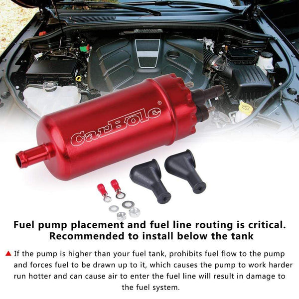 Planet Gates Electric Fuel Pump 125PSI 135 ltr/h Oil Transfer High Pressure Inline 0580464070