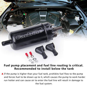 Planet Gates Electric Fuel Pump 125PSI 135 ltr/h Oil Transfer High Pressure Inline 0580464070