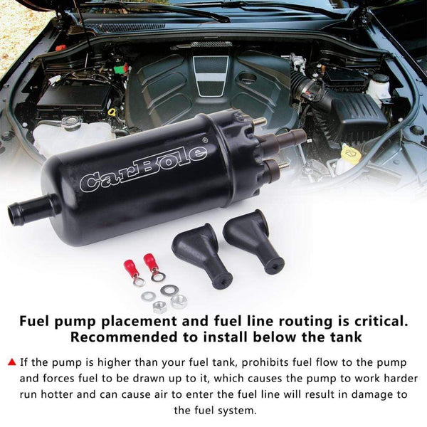 Planet Gates Electric Fuel Pump 125PSI 135 ltr/h Oil Transfer High Pressure Inline 0580464070