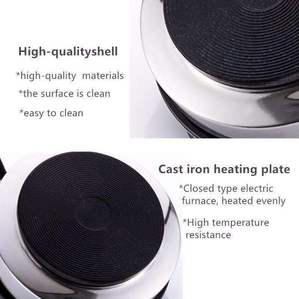 Electric Mini Stove Hot Plate Cooking Plate Multifunction Coffee Tea Heater Home Appliance Hot Plates for Kitchen 220V 500W