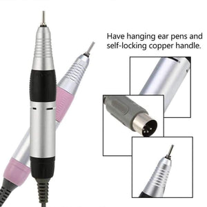 Planet Gates Electric Nail Art Drill Pen Handle File Polish Grind Machine Handpiece Manicure Nail Art Accessories Pedicure Tools