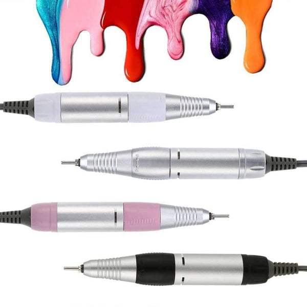 Planet Gates Electric Nail Art Drill Pen Handle File Polish Grind Machine Handpiece Manicure Nail Art Accessories Pedicure Tools