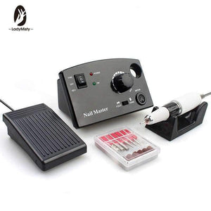 Planet Gates Electric Nail Drill Machine 35000RPM 25W Pro Diamond Nail Cutter Bit Pedicure Maniure Machine Nail Drill Bits Nail Polisher Tool