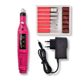 Planet Gates Electric Nail Polish Pedicure Machine Apparatus Of Manicure Nail Drill Bits Set Cuticle Acrylic Gel Remover Pen Tools Kit