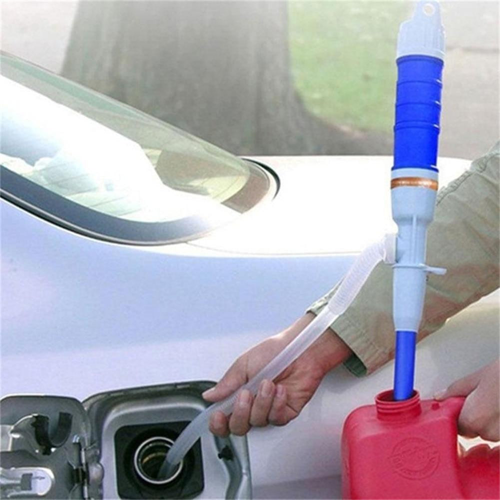 Planet Gates Electric Oil Pump Siphon Liquid Transfer Pump Handheld Pump Battery Operated Water Gas Tools Petrol Fuel Portable Car Siphon