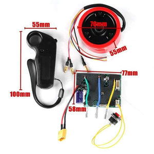 Planet Gates Electric Skateboard Hub Motor Kit with Hall sensor wireless 2.4G remote control transmission For DIY Electric Skate Board Engine