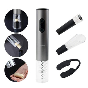Electric Wine Opener Four-piece Set Household Hotel Party Wedding Automatic Red Wine Bottle Opener Kitchen accessories Tool