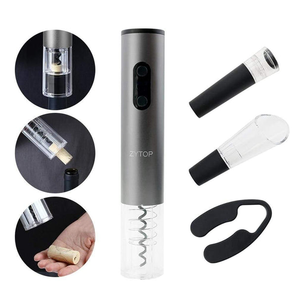 Electric Wine Opener Four-piece Set Household Hotel Party Wedding Automatic Red Wine Bottle Opener Kitchen accessories Tool