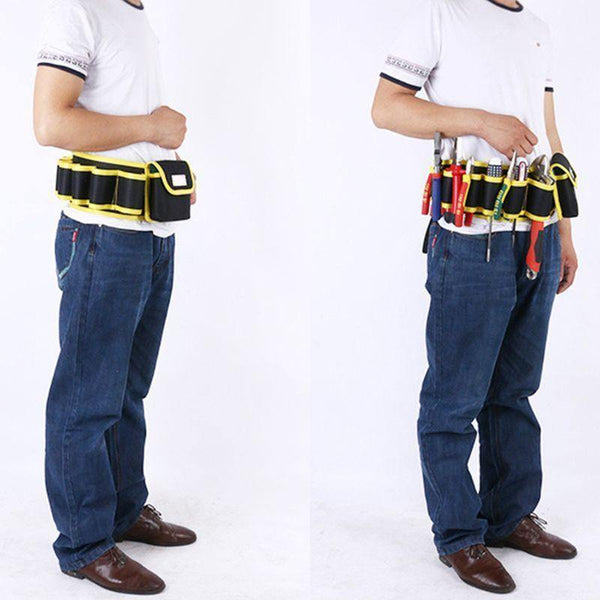 Planet Gates Electrician Drill Tool Bag Waist Pocket Pouch Belt Storage Holder Maintenance Kit