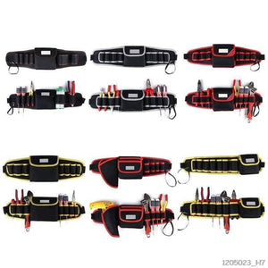 Planet Gates Electrician Drill Tool Bag Waist Pocket Pouch Belt Storage Holder Maintenance Kit