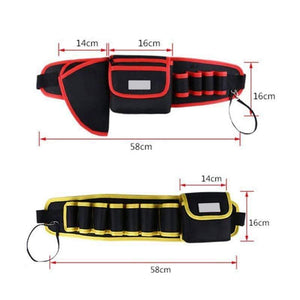 Planet Gates Electrician Drill Tool Bag Waist Pocket Pouch Belt Storage Holder Maintenance Kit