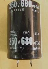 Planet Gates Electrolytic Capacitor 250V 680UF Hard Foot Capacitor Accessories