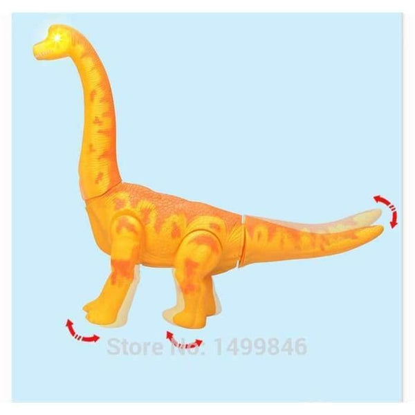 Planet Gates Electronic Egg Laying Dinosaur Toy Electric Brachiosaurus With Light Music Dinosaurs Toys For Children