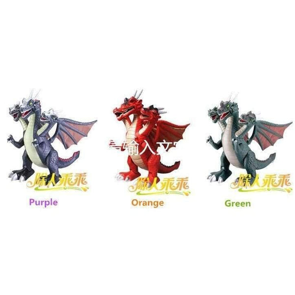 Planet Gates Electronic Jurassic Three-Headed Dinosaur Dinosaur toys acoustooptical  electric large abs Dinosaur Free Shipping