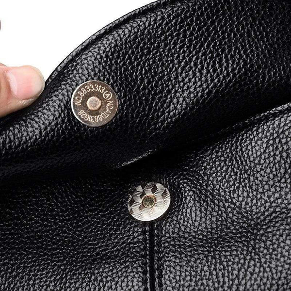 Elegant Female Shoulder Bags Ladies High Quality Leather Crossbody Bag Soft Solid Color