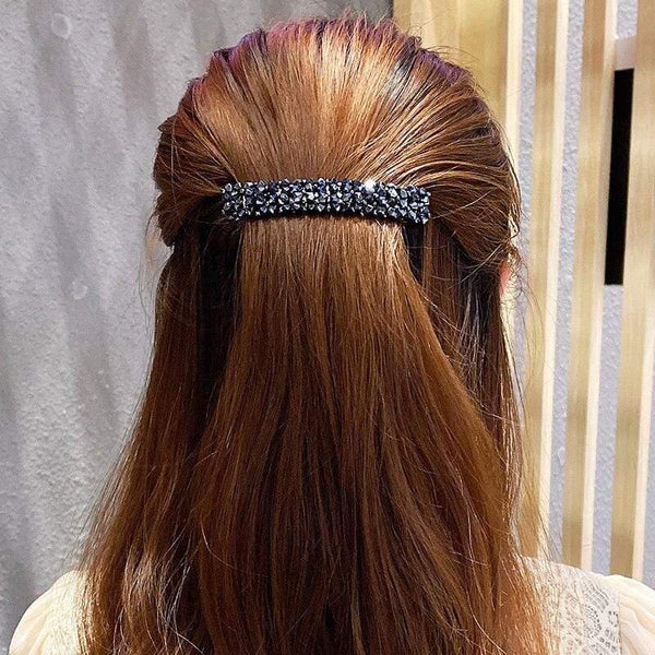 Elegant Shining Crystal Barrettes For Women Hair Ornament Headband Sweet Hair Clips Hairpins Fashion Hair Accessories