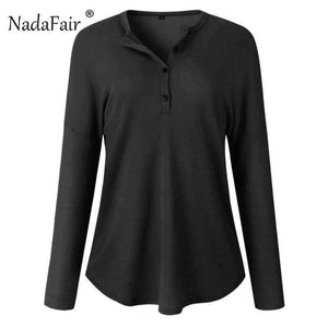 Planet Gates Elegant Women Knitted Jumper Top Button V Neck Long Sleeve Autumn Sweater Female Solid Plus Size Knit Pullover Sweaters