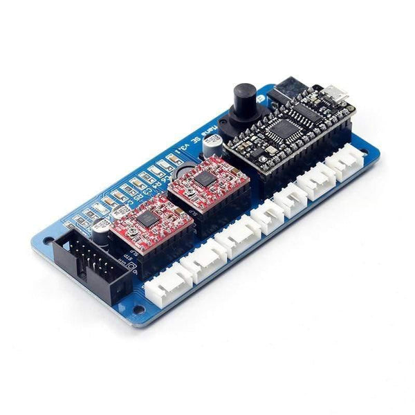 EleksMaker New ManaSE 2-axis Stepper Motor Driver Laser Controller Board DIY Engraver High Quality