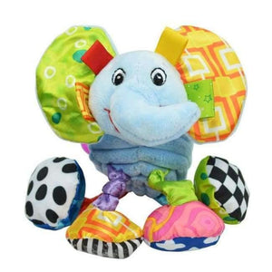 Planet Gates Elephant 1pcs Sozzy Multifunctional Baby Toys Animal Plush Toys Rattles Mobiles Soft Cotton Infant Pram Stroller Car Rattles Hanging