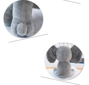 Planet Gates Elephant Plush Toys Baby Room Decorative Stuffed Dolls for Slepping 25cm Kawaii Animal Child Kids Plushiies Toy Pink Grey Doll