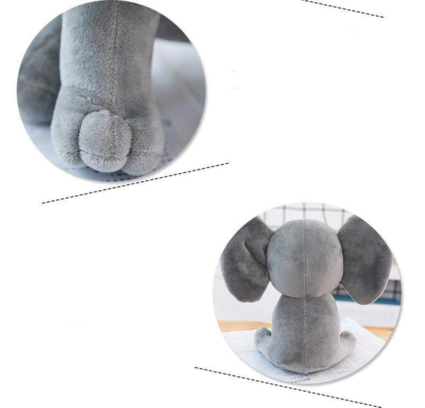 Planet Gates Elephant Plush Toys Baby Room Decorative Stuffed Dolls for Slepping 25cm Kawaii Animal Child Kids Plushiies Toy Pink Grey Doll