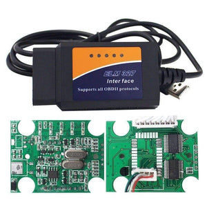 Planet Gates ELM327 USB V1.5 OBD2 Diagnostic Cable With PIC18F25K80 Chip ELM 327 Hardware 1.5 OBD II Scanner ELM 327 USB 25K80