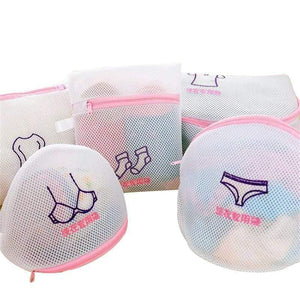 Embroidered Bra Lingerie Special Wash Bag Padded Machine Washable Mesh Kit Laundry Basket Bag Laundry Bags