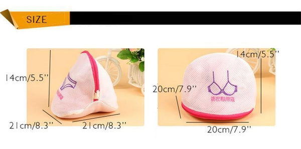 Embroidered Bra Lingerie Special Wash Bag Padded Machine Washable Mesh Kit Laundry Basket Bag Laundry Bags