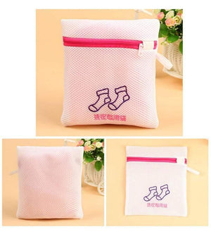 Embroidered Bra Lingerie Special Wash Bag Padded Machine Washable Mesh Kit Laundry Basket Bag Laundry Bags