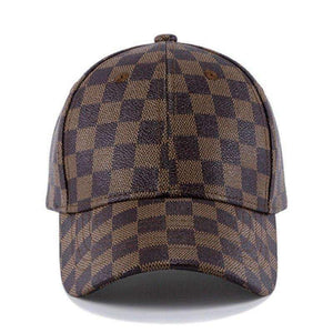 Planet Gates Embroidery Leatherwear Tennis Cap Snapback Caps Hip Hop Hats unisex adjustable plaid printing sports caps hats