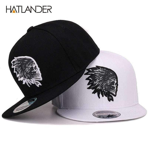 Planet Gates Embroidery Skull baseball caps hats hip hop snapbacks flat brim bones gorra sports snapback caps for men women unisex