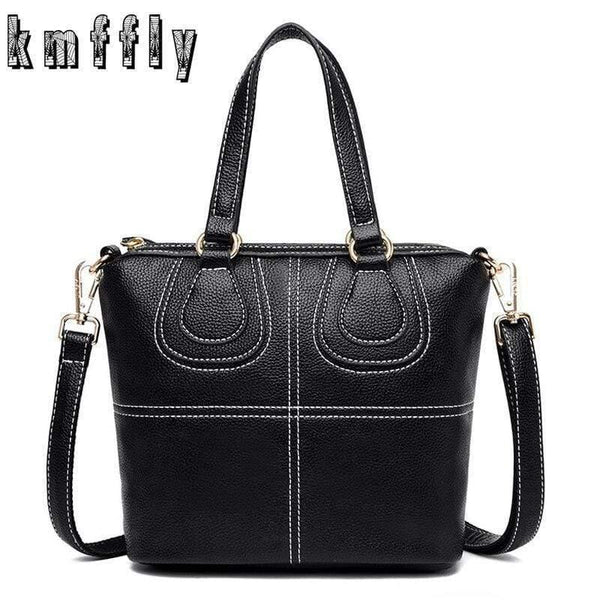Embroidery Thread High Quality PU Leather Women Handbags Tote Bags Small Shoulder Bag Crossbody