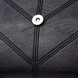 Embroidery Women's Designer Handbags High Quality Leather Women Totes Ladies Plaid Shoulder