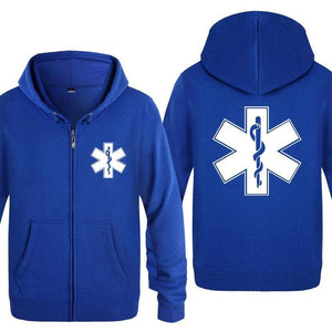 Planet Gates Emergency Ambulance Printed Hoodies Men Brand Fleece Long Sleeve Mens Jacket Sweatshirt Coat Winter Hoody Moletom Sudaderas