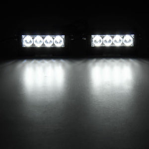 Planet Gates Emergency Strobe Light Bar  8 LED Dash Flash Warning Lamp Traffic Light Roadway Safety