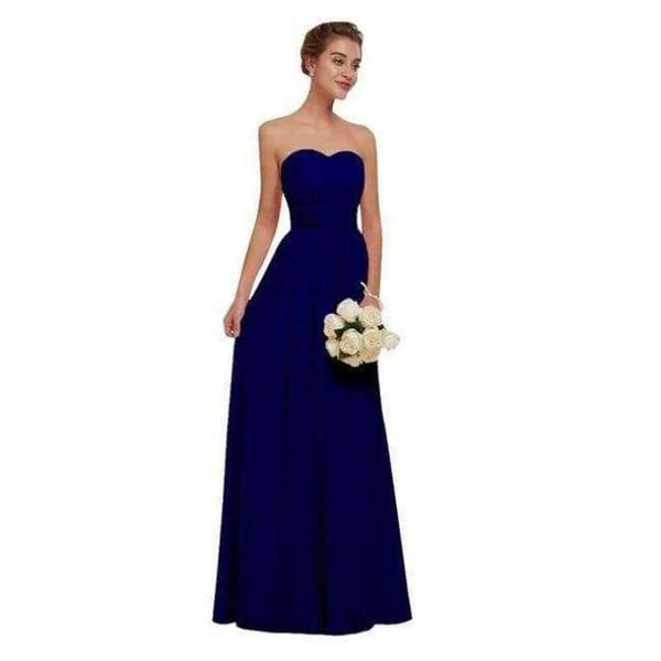 Planet Gates Emily Bridesmaid Dresses 2018 Chiffon Long Pink  A-Line Sleeveless Wedding Party Prom Girl Dresses Graduation