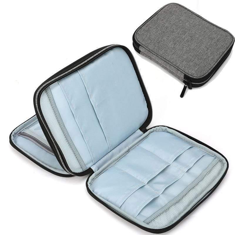 Planet Gates Empty Knitting Needles Pouch Storage Bag Crochet Hooks Sewing Supplies Organizer For Needle Scissors Ruler Sewing Accessory Case