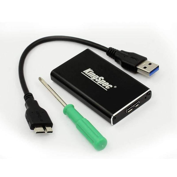 Enclosure adapter for mSATA to USB 3.0 HDD Hard Drive External Enclosure For mSATA SSD Case Box