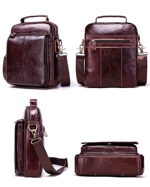 Planet Gates Engraving 100% Genuine Cow Leather Messenger Bag Men's Shoulder Bag Crossbody Chest Handbag Fashion for Tote Clutch