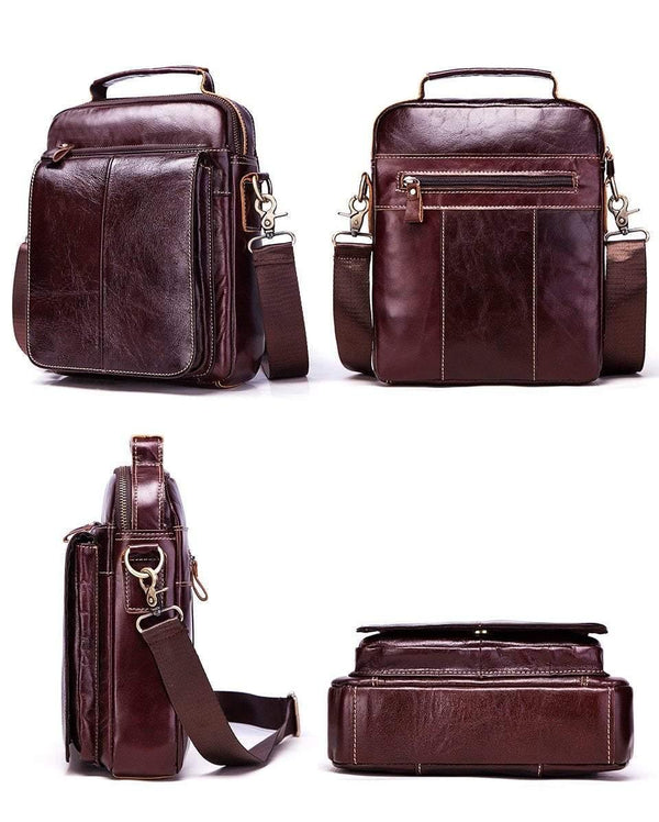 Planet Gates Engraving 100% Genuine Cow Leather Messenger Bag Men's Shoulder Bag Crossbody Chest Handbag Fashion for Tote Clutch