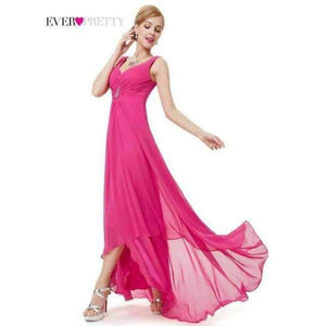 Planet Gates EP09983HP / 4 Evening Dresses Ever-Pretty  Sexy One Shoulder Chiffon Fashion 2018 Fashion Vestidos Evening Dresses