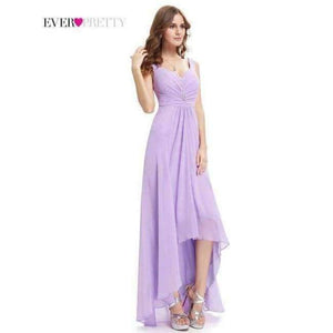 Planet Gates EP09983LV / 4 Evening Dresses Ever-Pretty  Sexy One Shoulder Chiffon Fashion 2018 Fashion Vestidos Evening Dresses