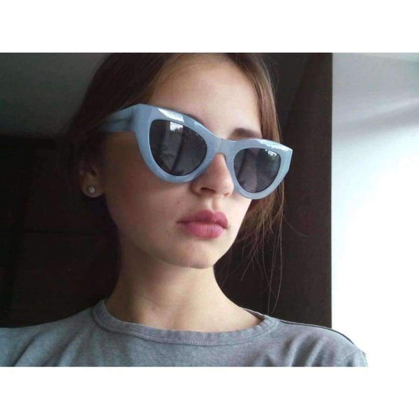 Planet Gates ESNBIE Pink Sunglasses Women Cat Eye Vintage Sun Glasses Sexy lunette de soleil femme oculos UV400 Glasses Female Eyewear