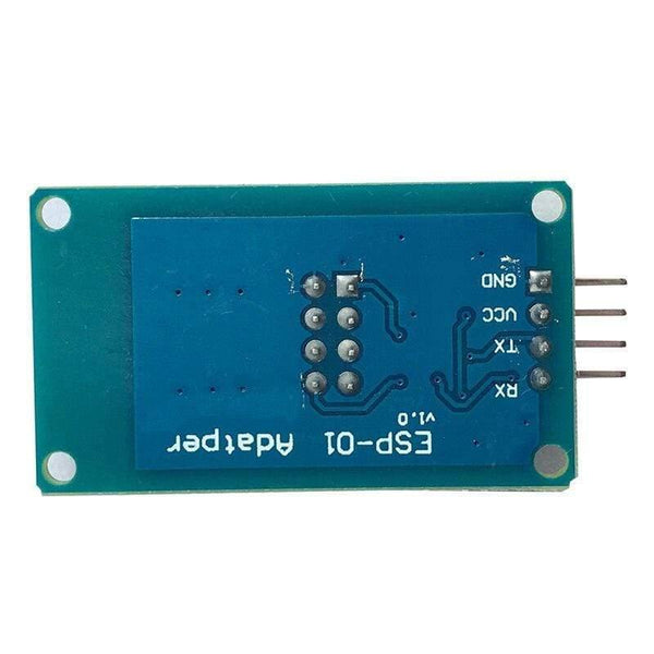 Planet Gates ESP8266 ESP-01 Serial WiFi Wireless Adapter Module 3.3V 5V Esp01 Breakout PCB Adapters Compatible For arduino